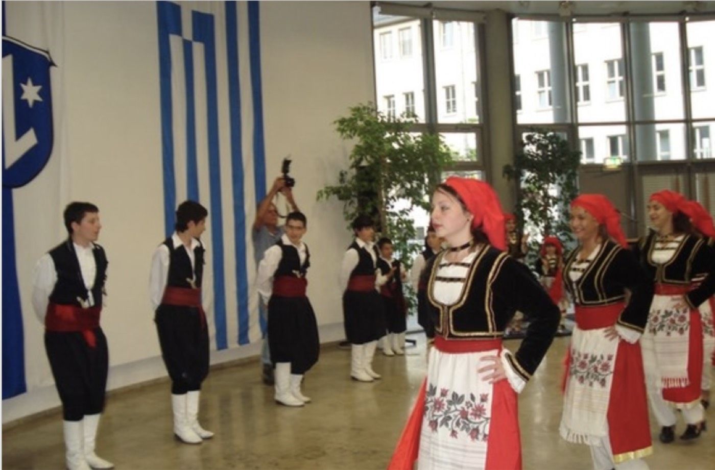 Στιγμή από εκδήλωση της Παγκρητικής Ομοσπονδίας Ευρώπης